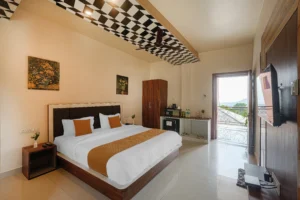 Double Bed Room Inside View