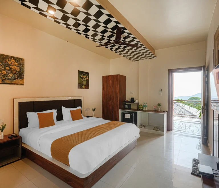 Double Bed Room Inside View