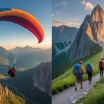 Paragliding vs. Trekking